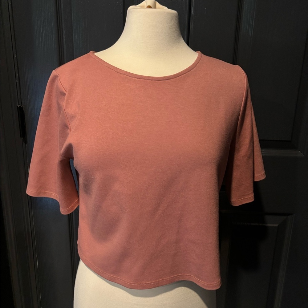 Women's Pink Crop Top